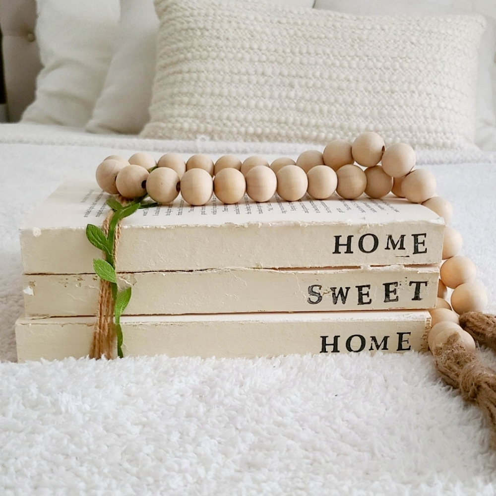 Home Sweet Home Book Stack